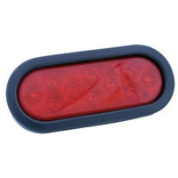 4 x 1-1//2 9 Diode Red Valterra Diamond Group by DG52719VP Marker LED Light with Reflector